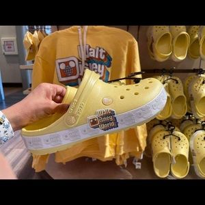 Disney World Crocs with Retro Logo